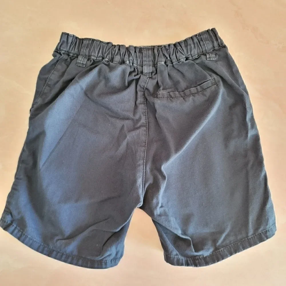 H&M toddler boys shorts light cotton Navy summer